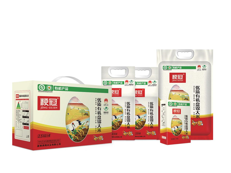 粳冠優(yōu)質有機盤錦大米